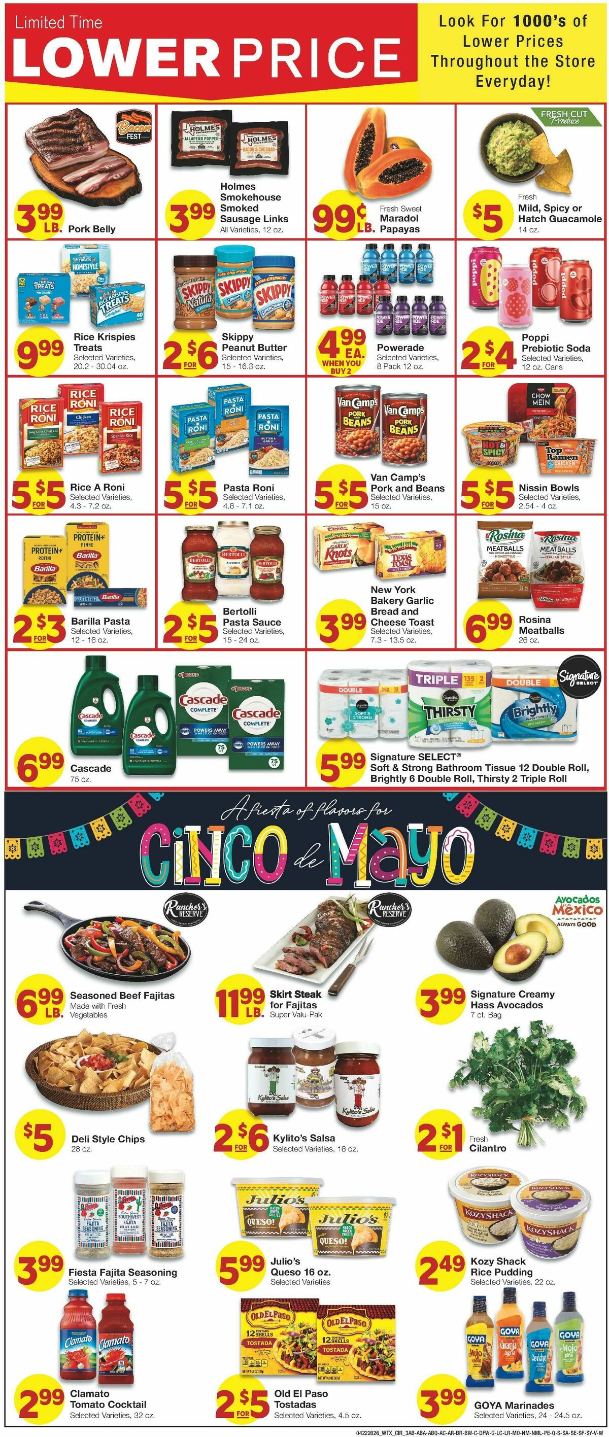 United Supermarkets Weekly Ad from April 22