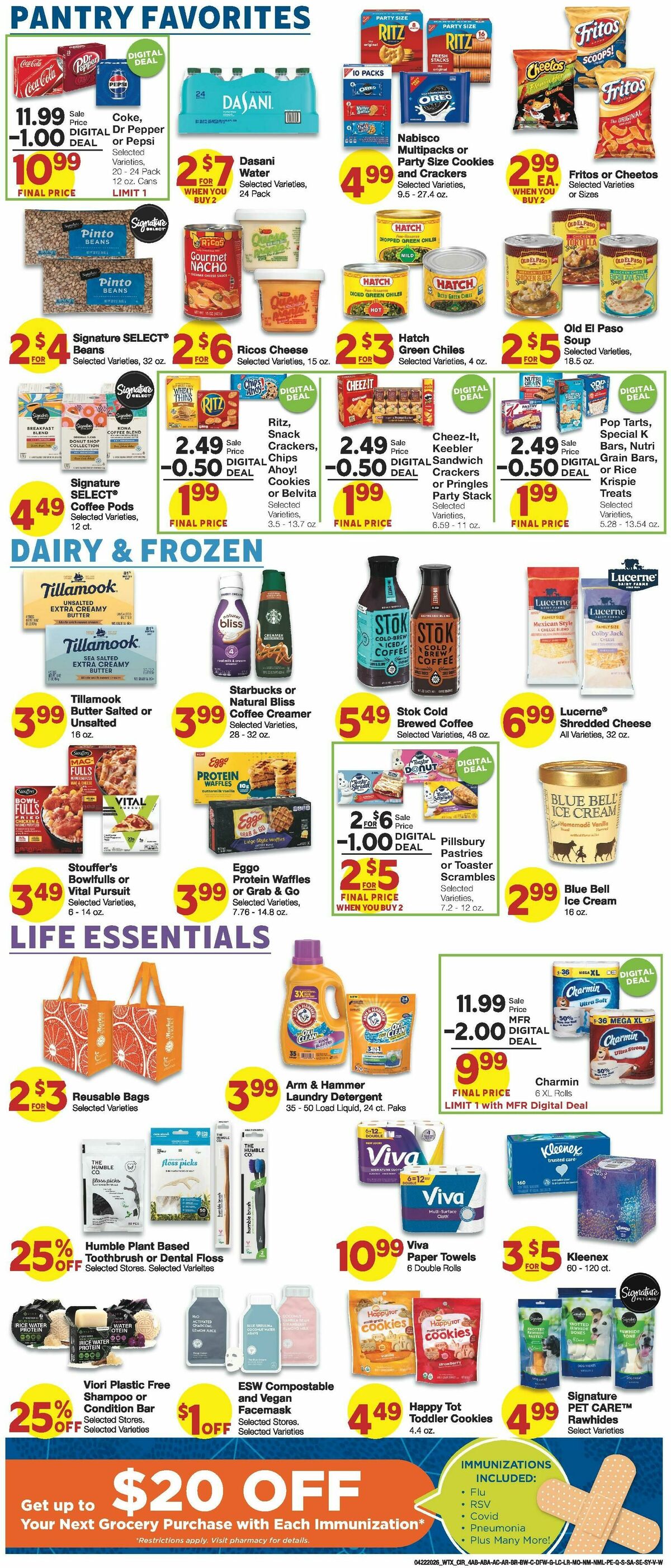 United Supermarkets Weekly Ad from April 22