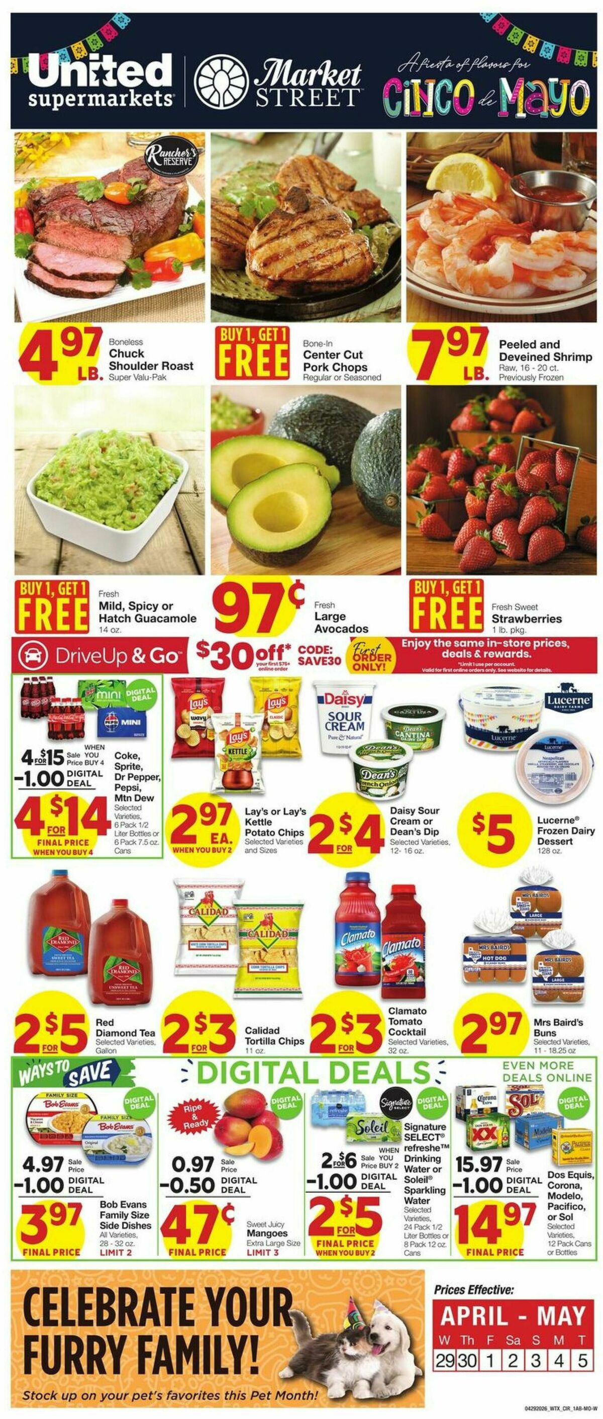 United Supermarkets Weekly Ad from April 29