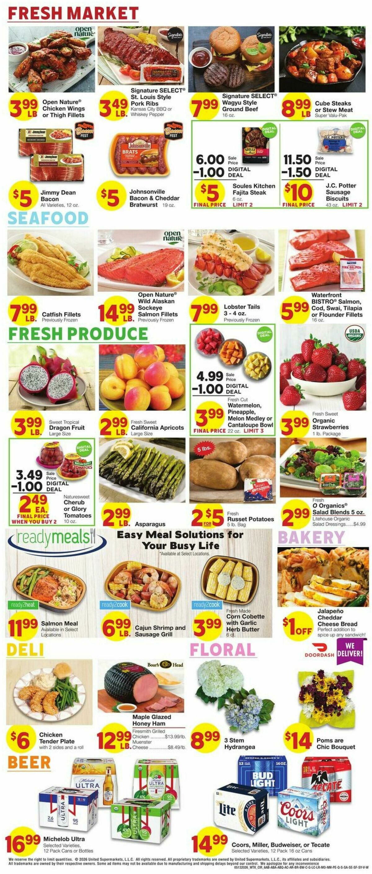United Supermarkets Weekly Ad from May 13