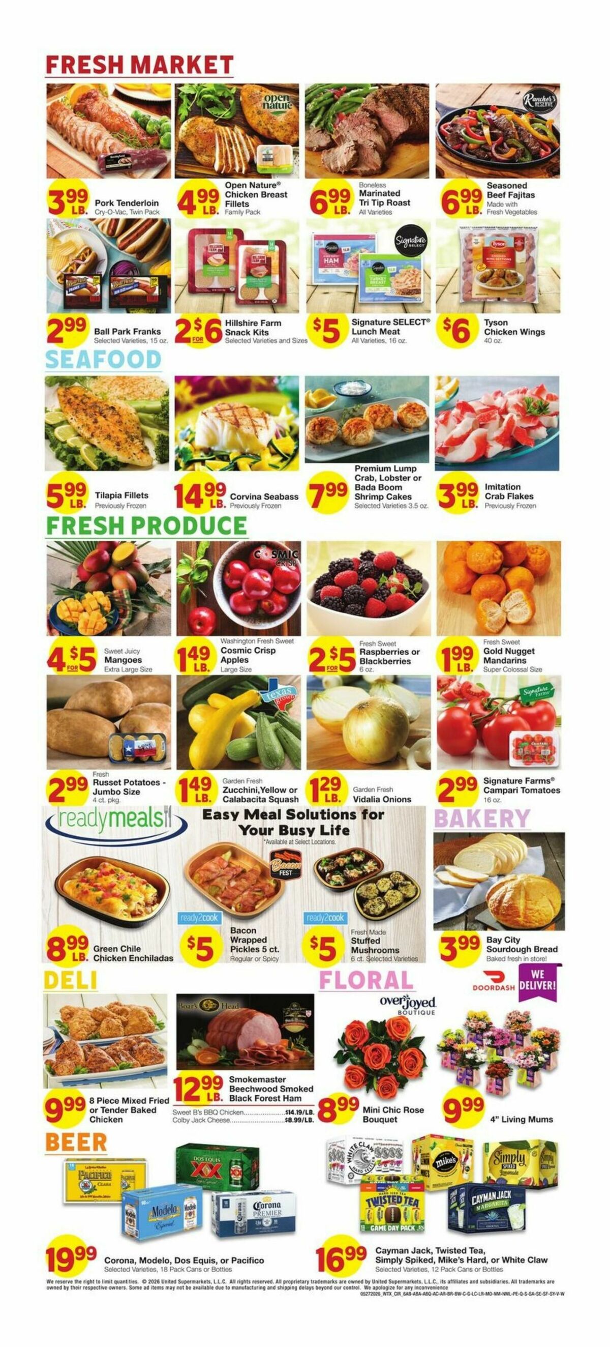 United Supermarkets Weekly Ad from May 27
