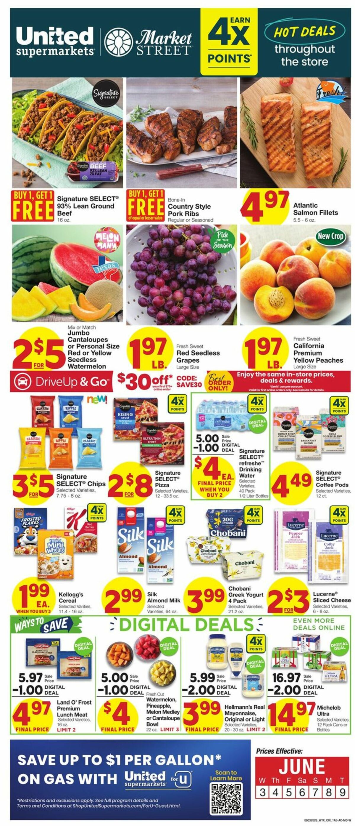 United Supermarkets Weekly Ad from June 3
