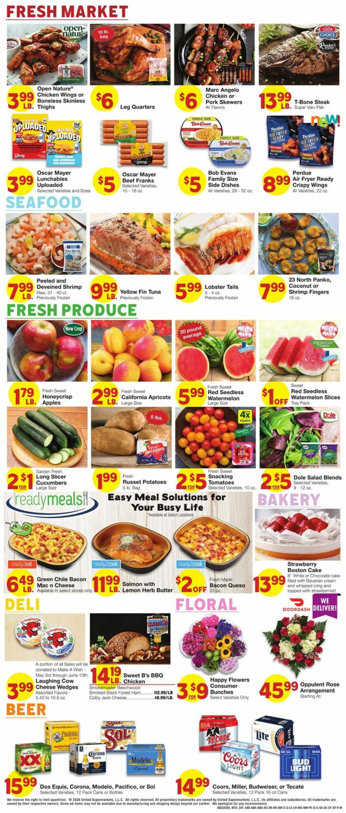 United Supermarkets Weekly Ad from June 3