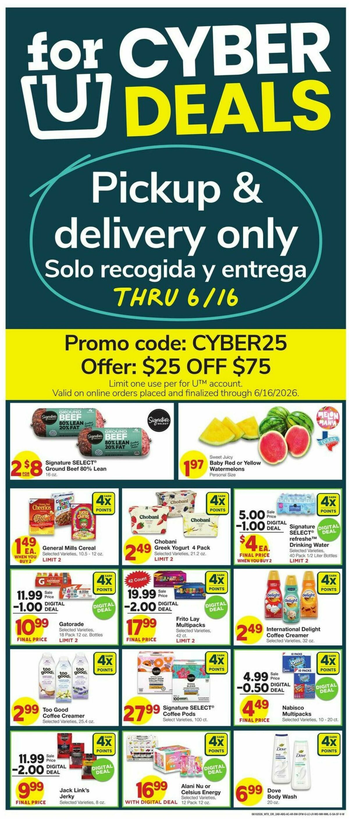 United Supermarkets Weekly Ad from June 10