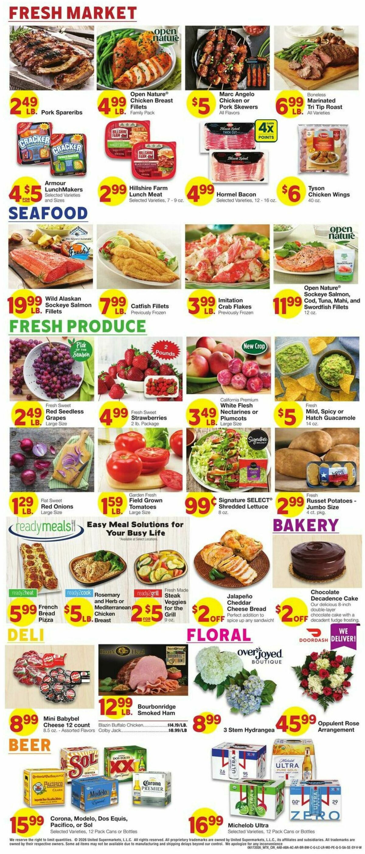 United Supermarkets Weekly Ad from June 17