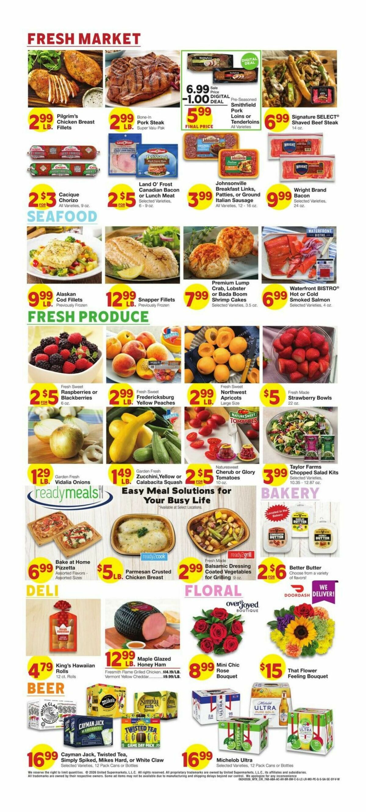 United Supermarkets Weekly Ad from June 24