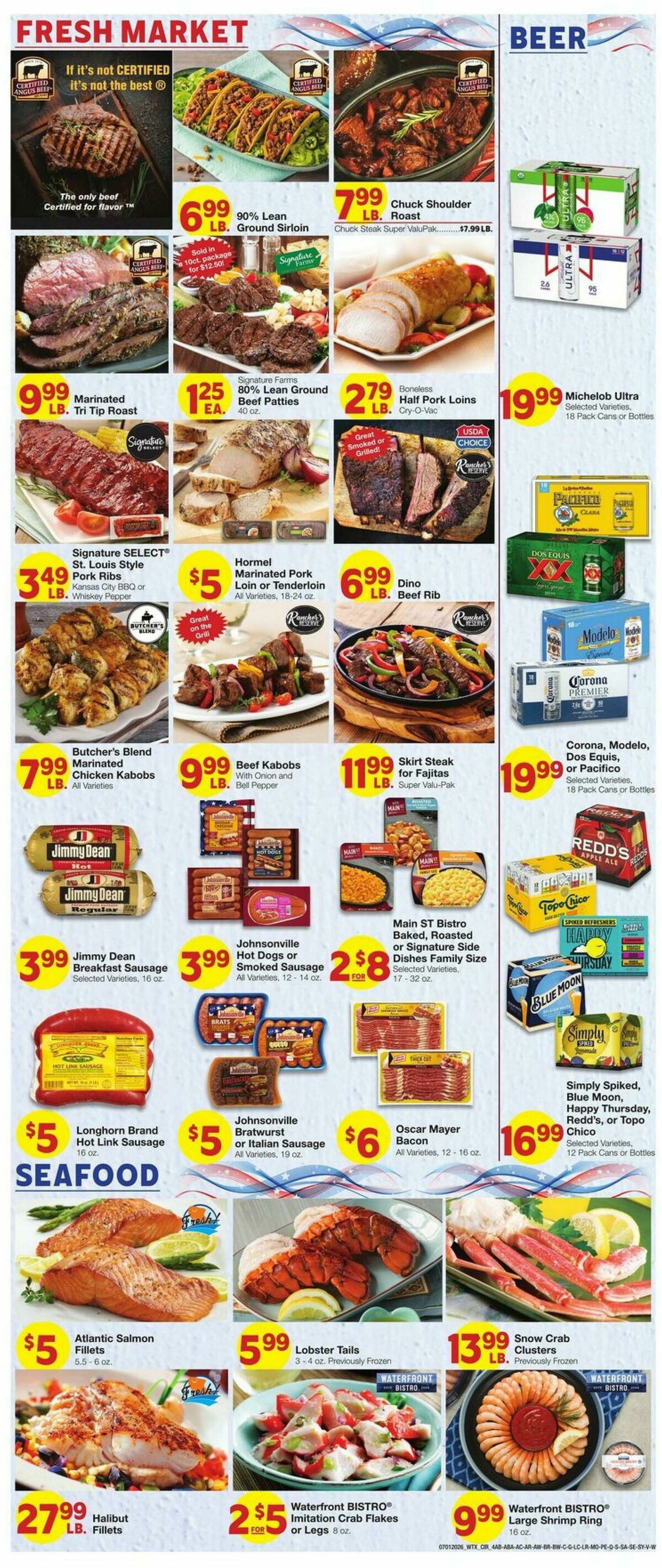 United Supermarkets Weekly Ad from July 1