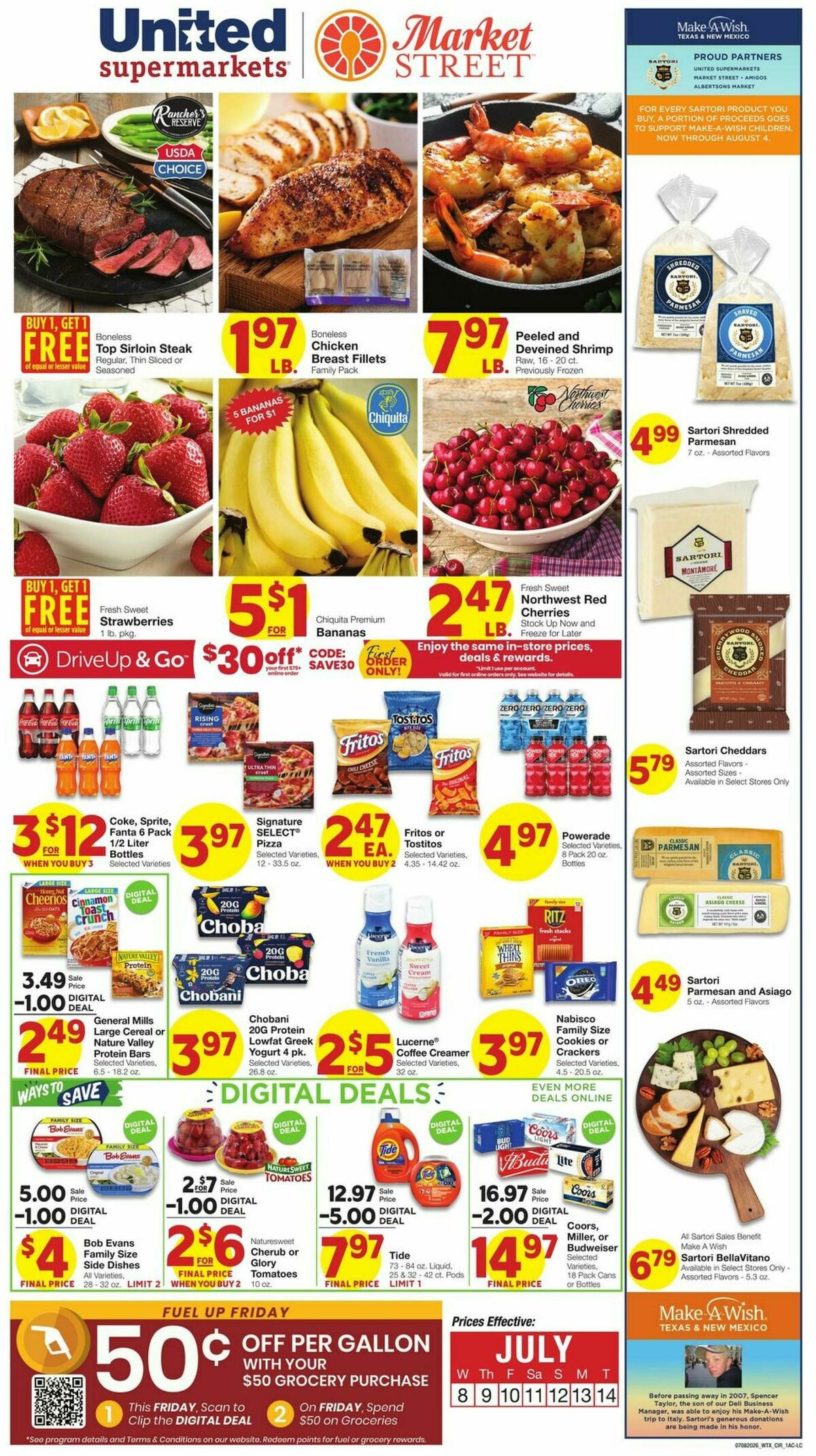 United Supermarkets Weekly Ad from July 8