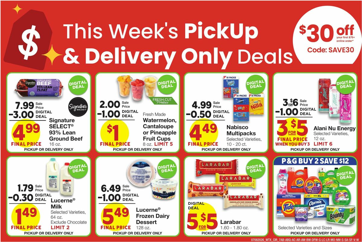 United Supermarkets Weekly Ad from July 8