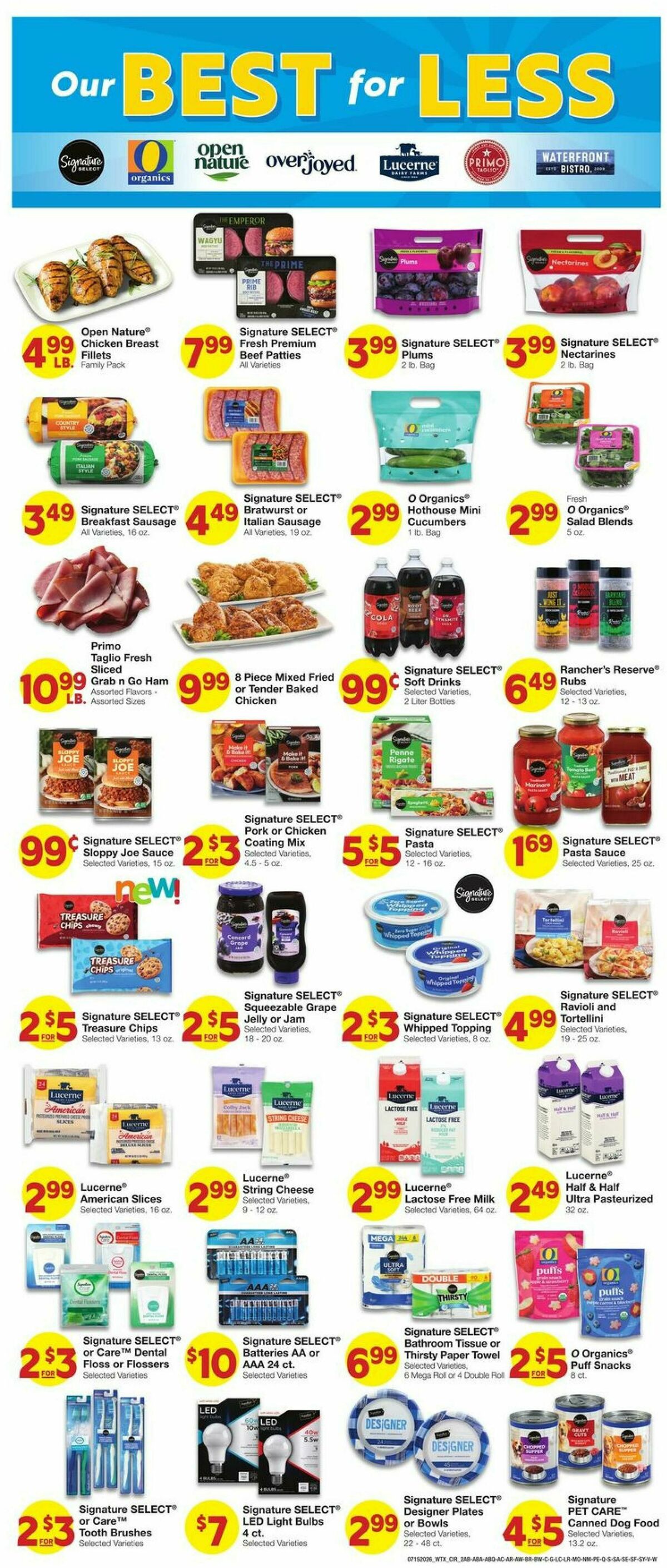 United Supermarkets Weekly Ad from July 15