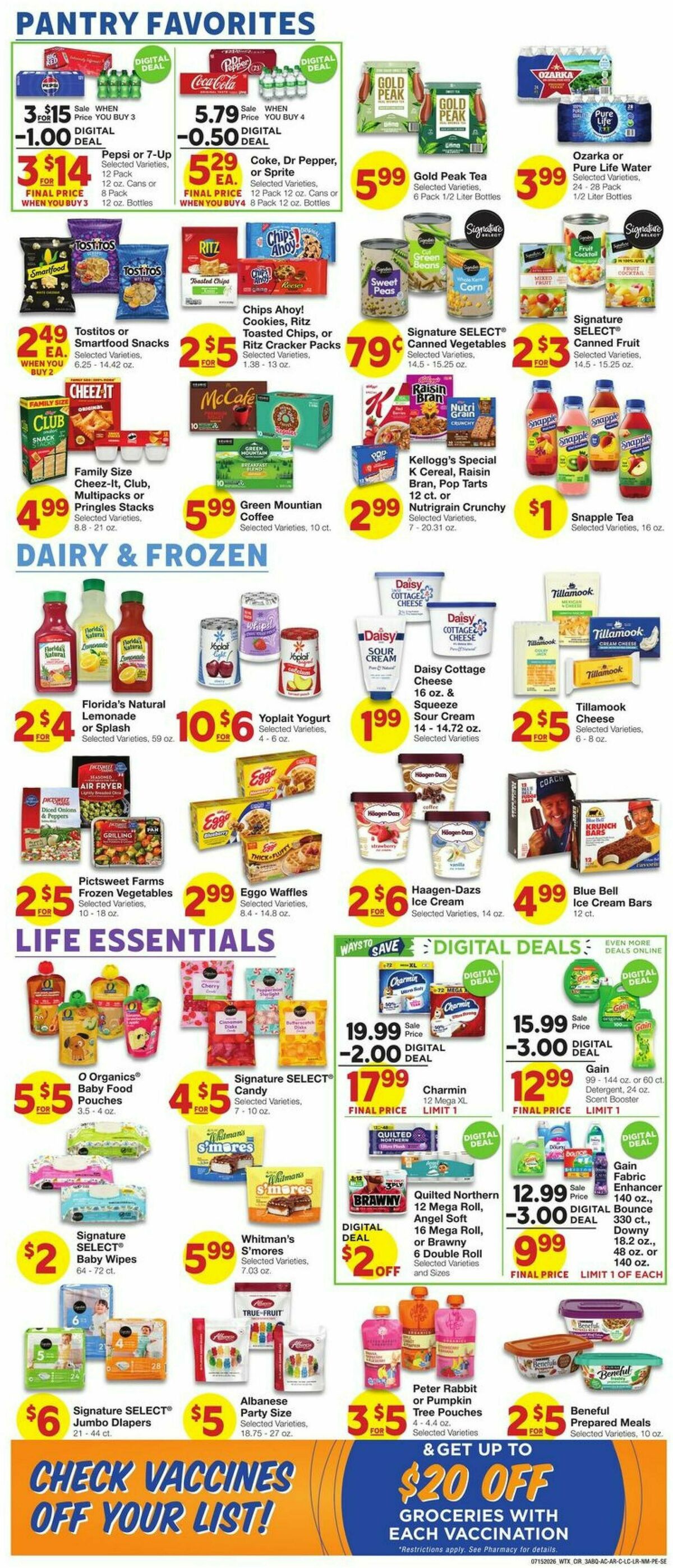 United Supermarkets Weekly Ad from July 15