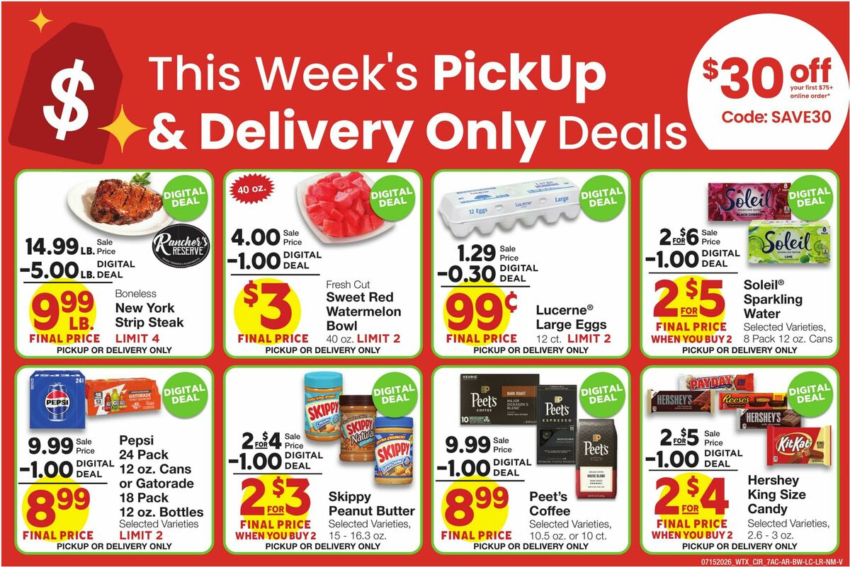 United Supermarkets Weekly Ad from July 15
