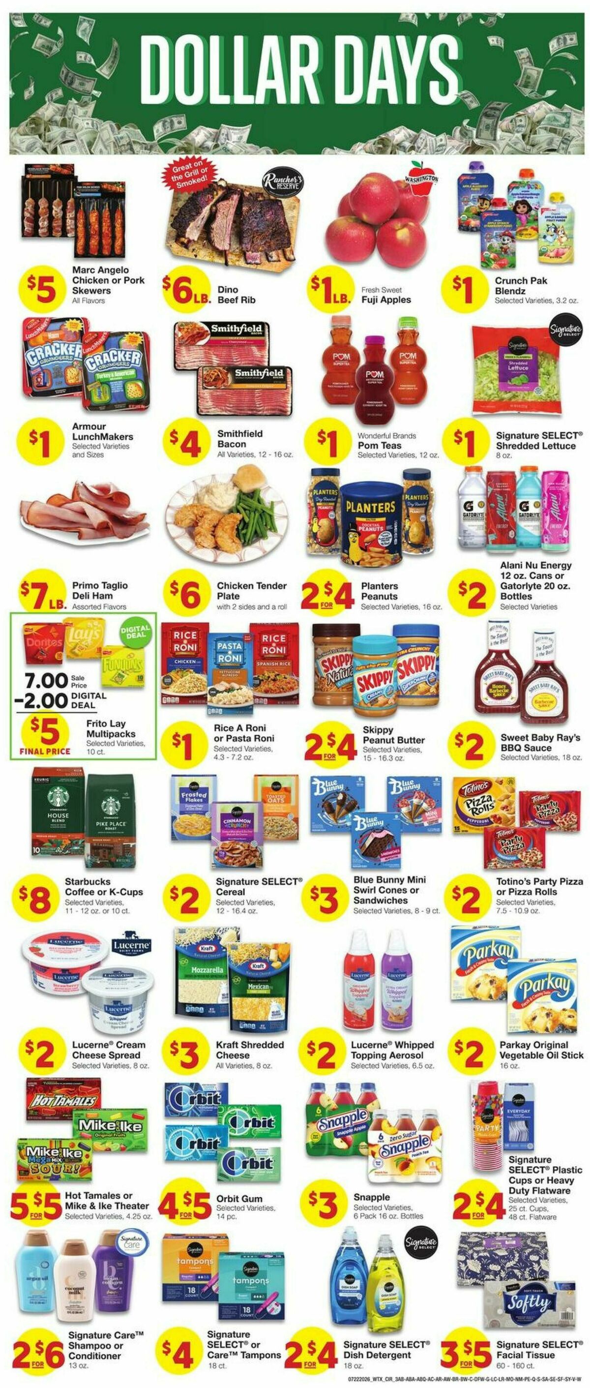 United Supermarkets Weekly Ad from July 22