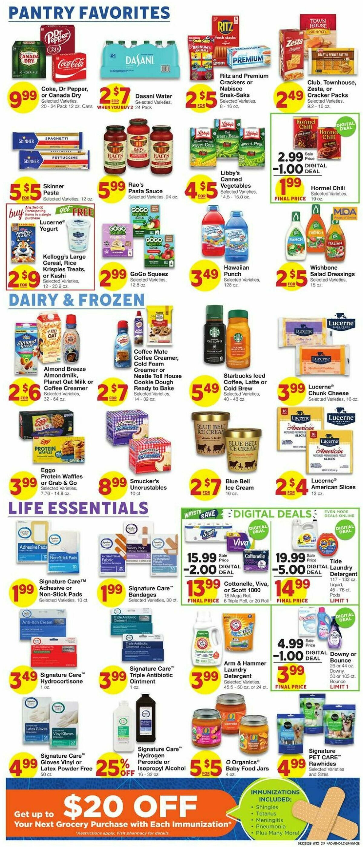 United Supermarkets Weekly Ad from July 22