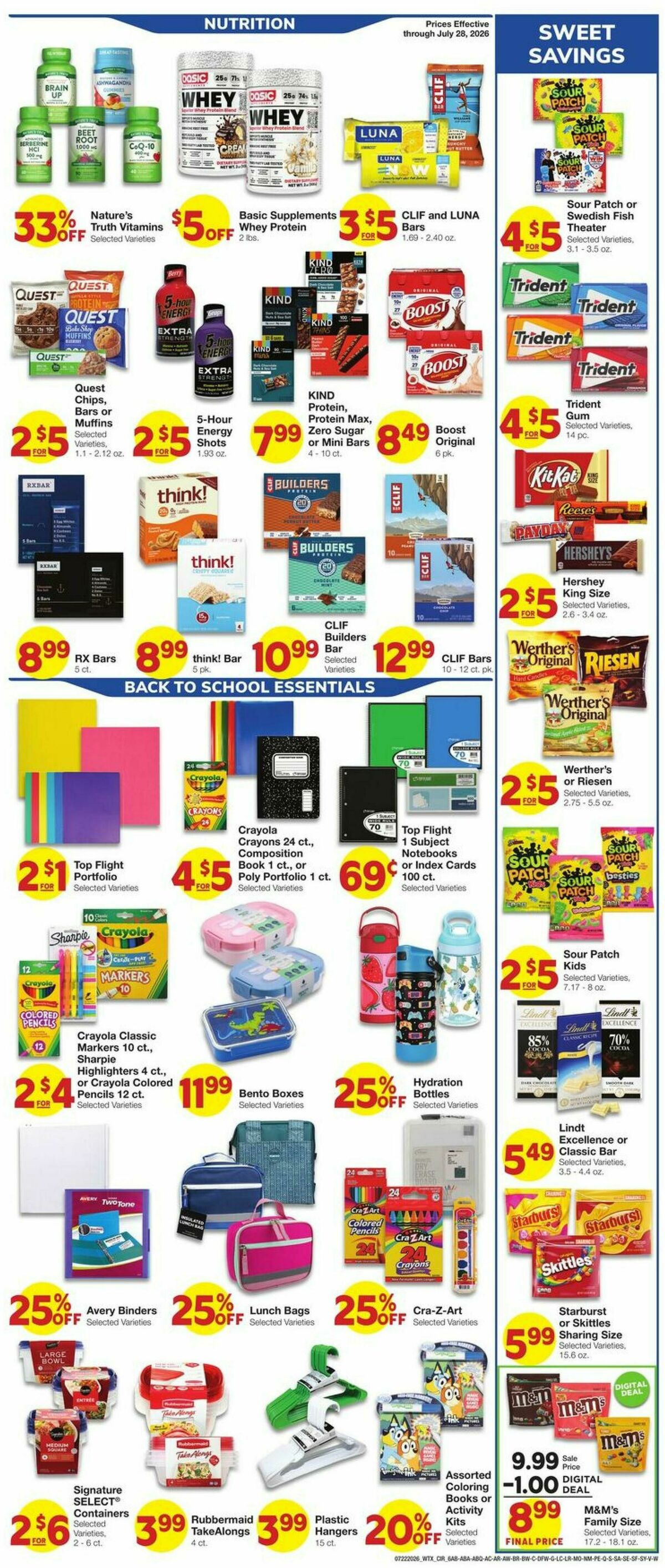 United Supermarkets Weekly Ad from July 22