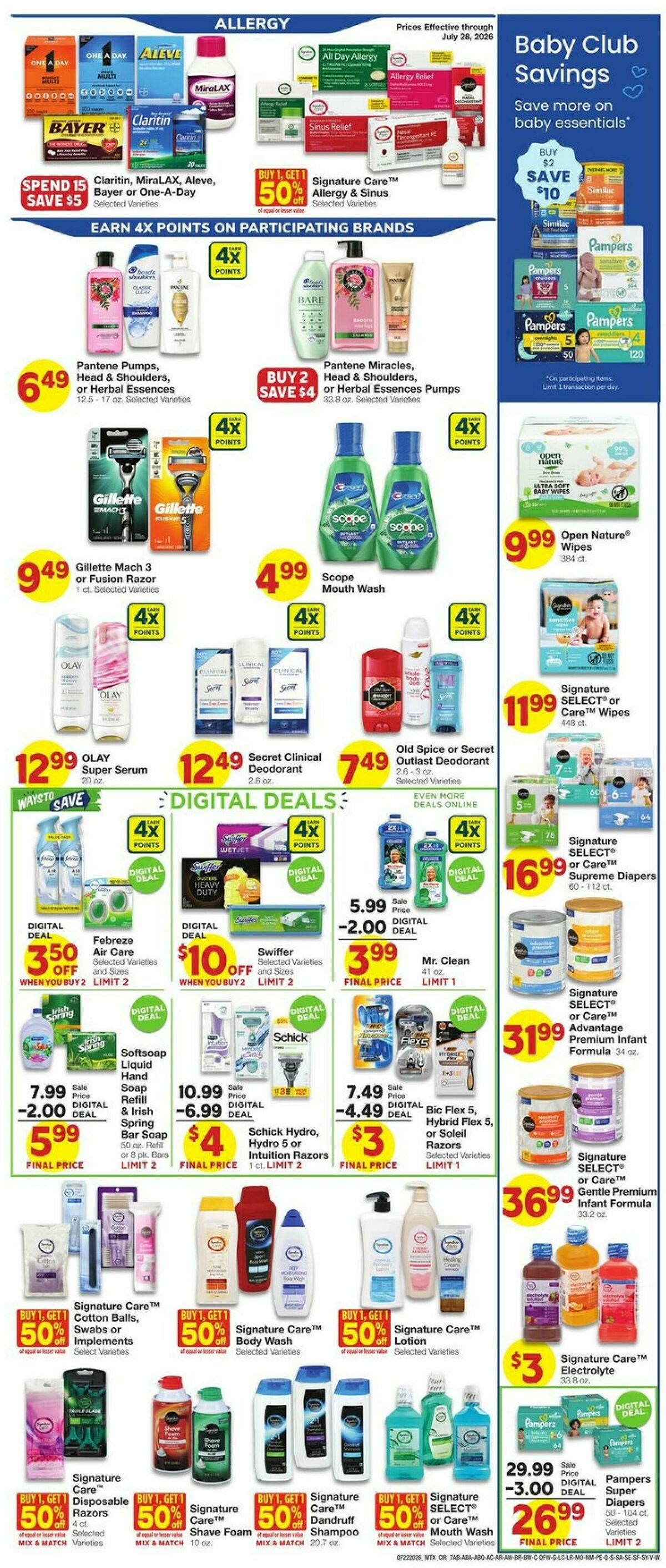 United Supermarkets Weekly Ad from July 22