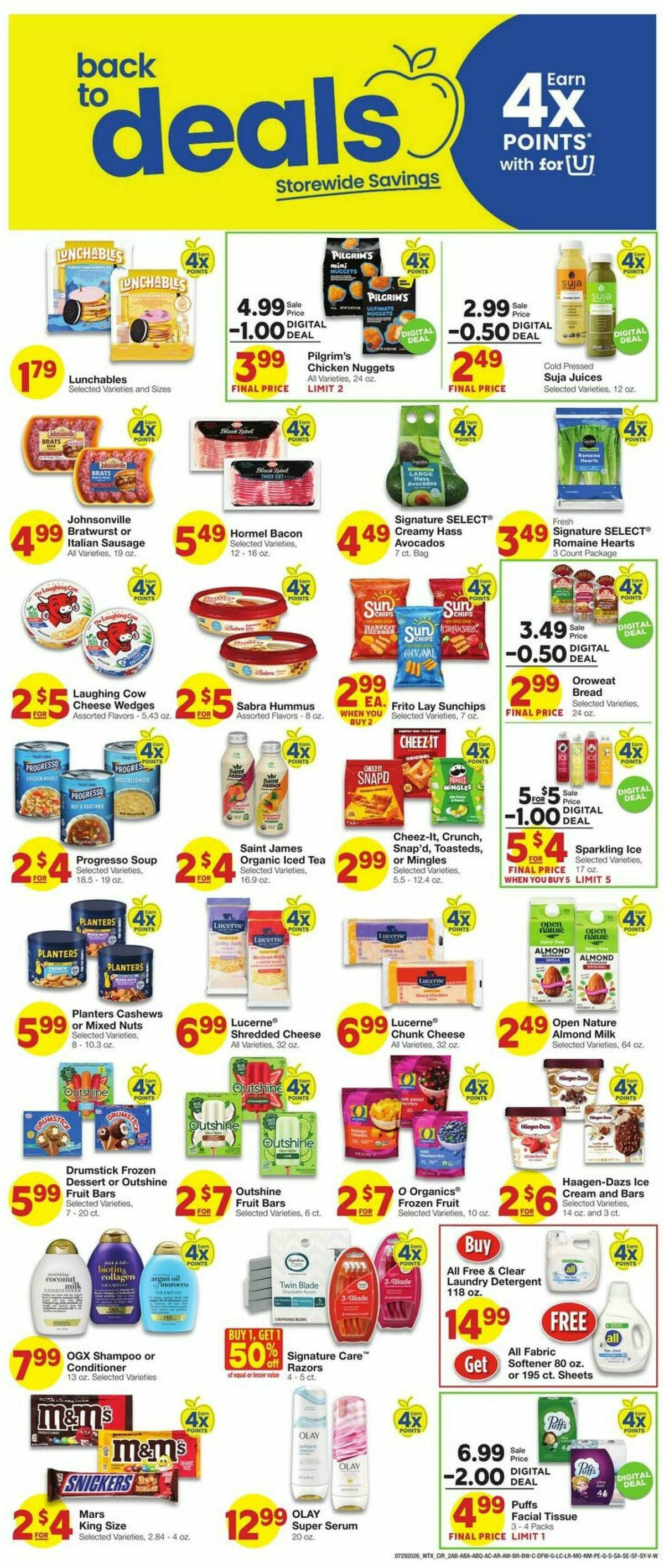 United Supermarkets Weekly Ad from July 29