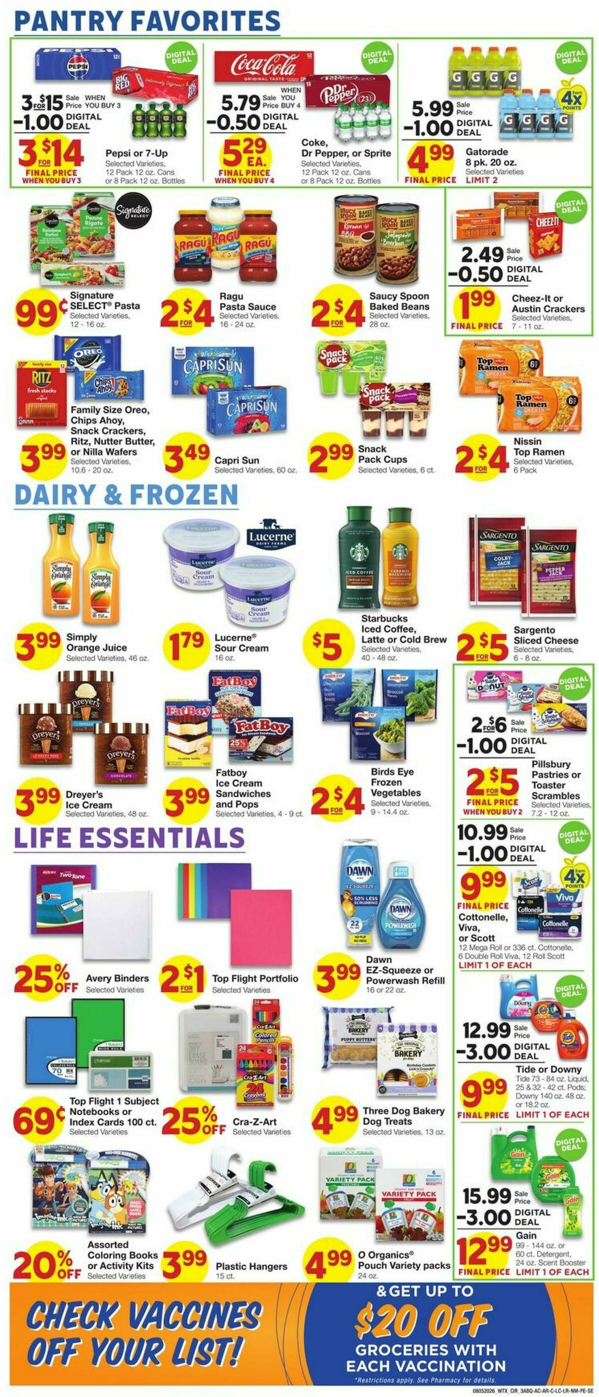 United Supermarkets Weekly Ad from August 5