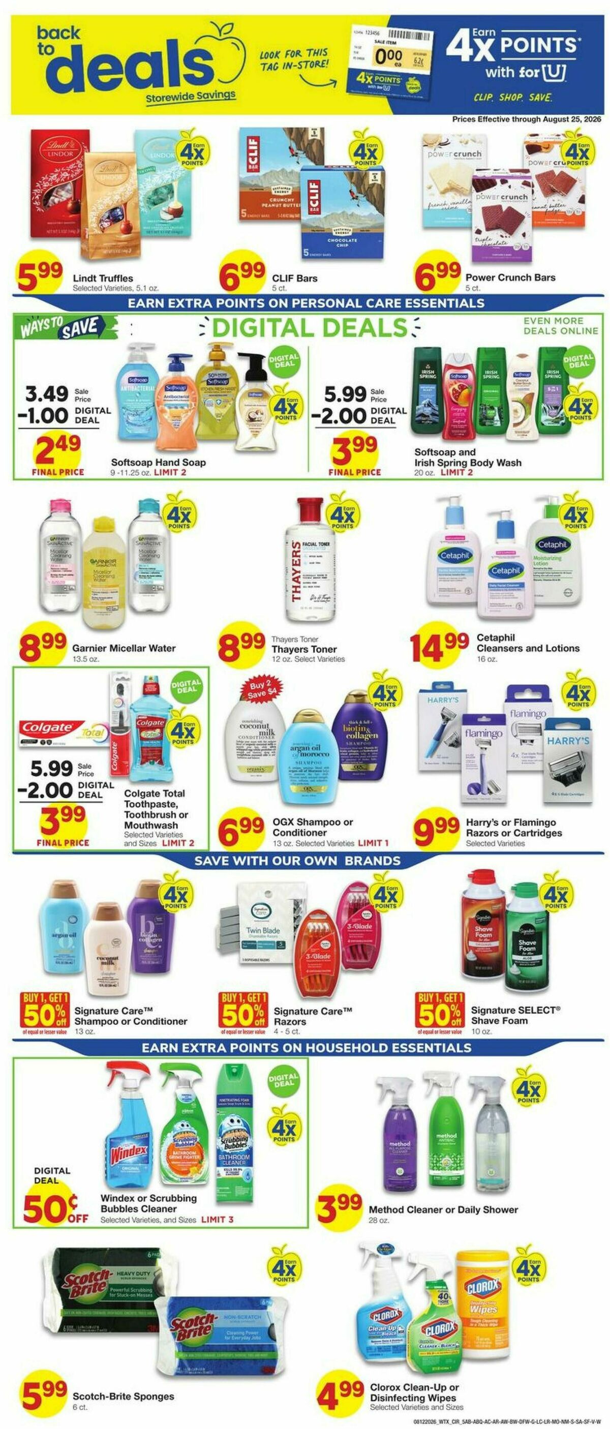 United Supermarkets Weekly Ad from August 12