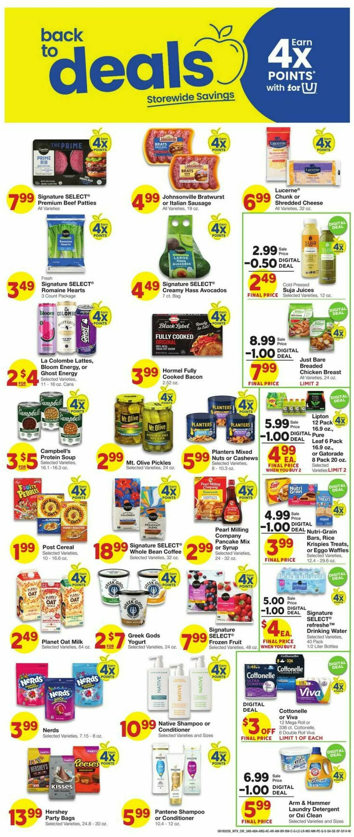 United Supermarkets Weekly Ad from August 19