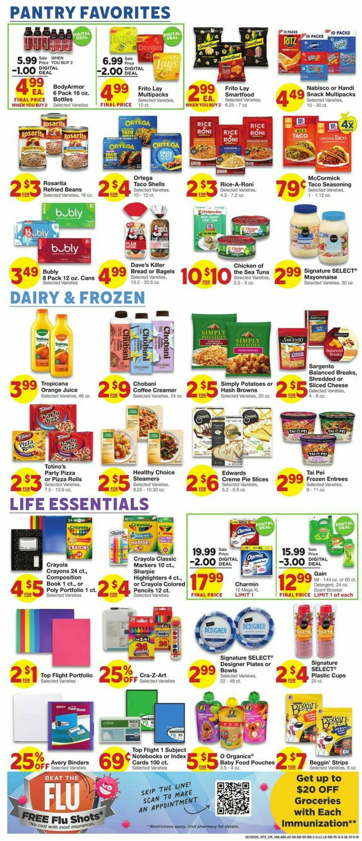United Supermarkets Weekly Ad from August 19