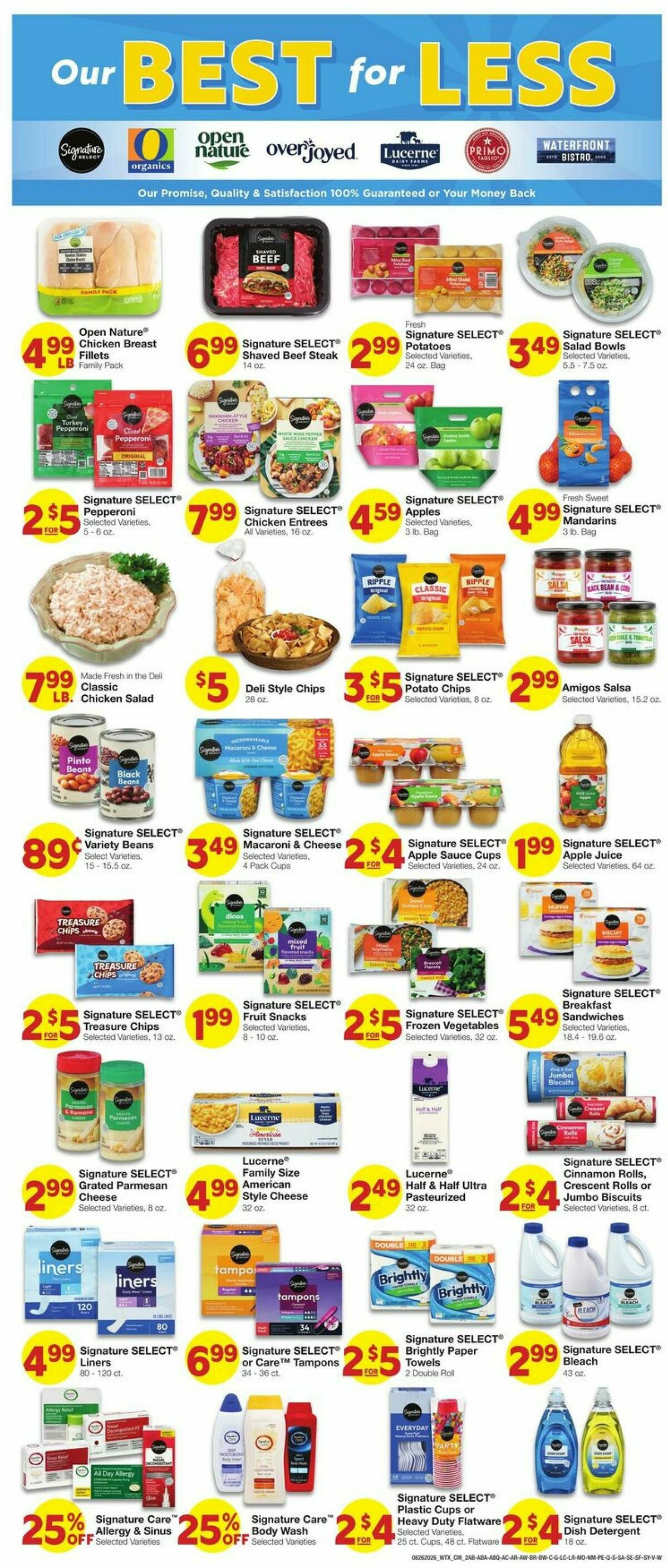 United Supermarkets Weekly Ad from August 26