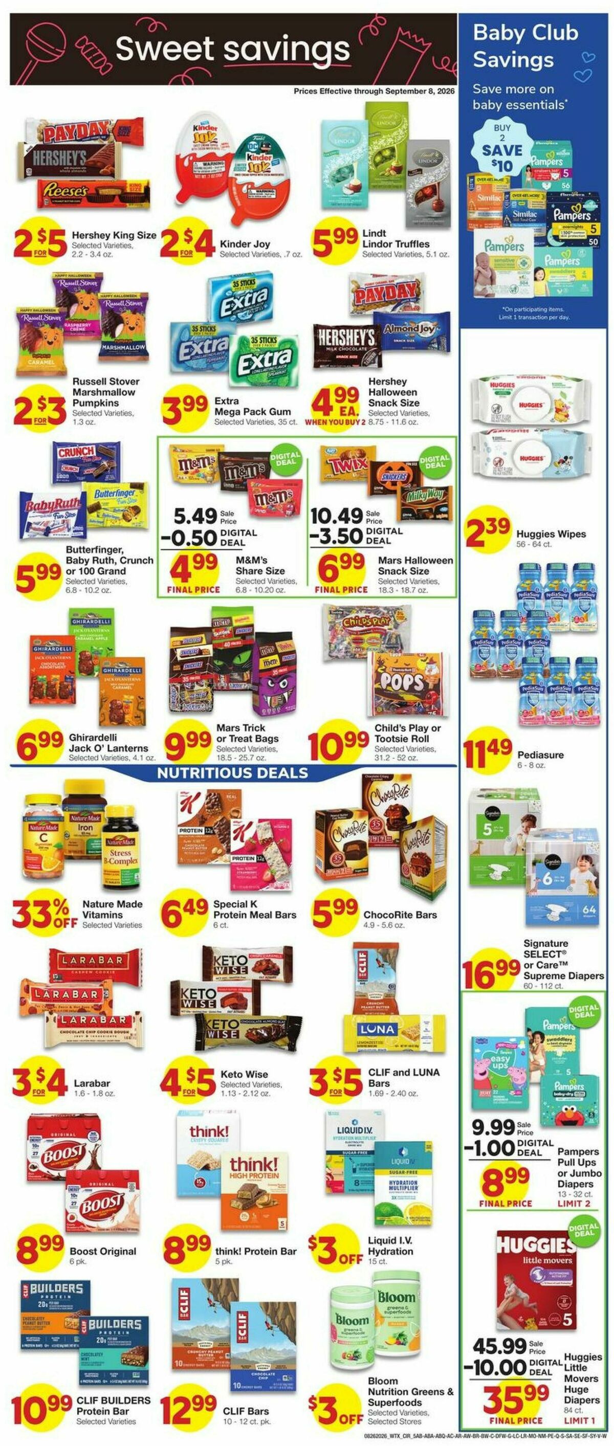 United Supermarkets Weekly Ad from August 26