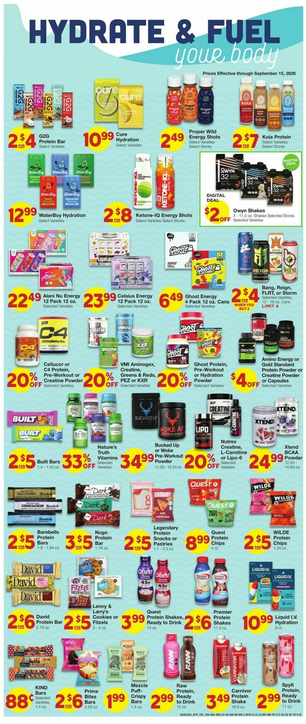 United Supermarkets Weekly Ad from August 26