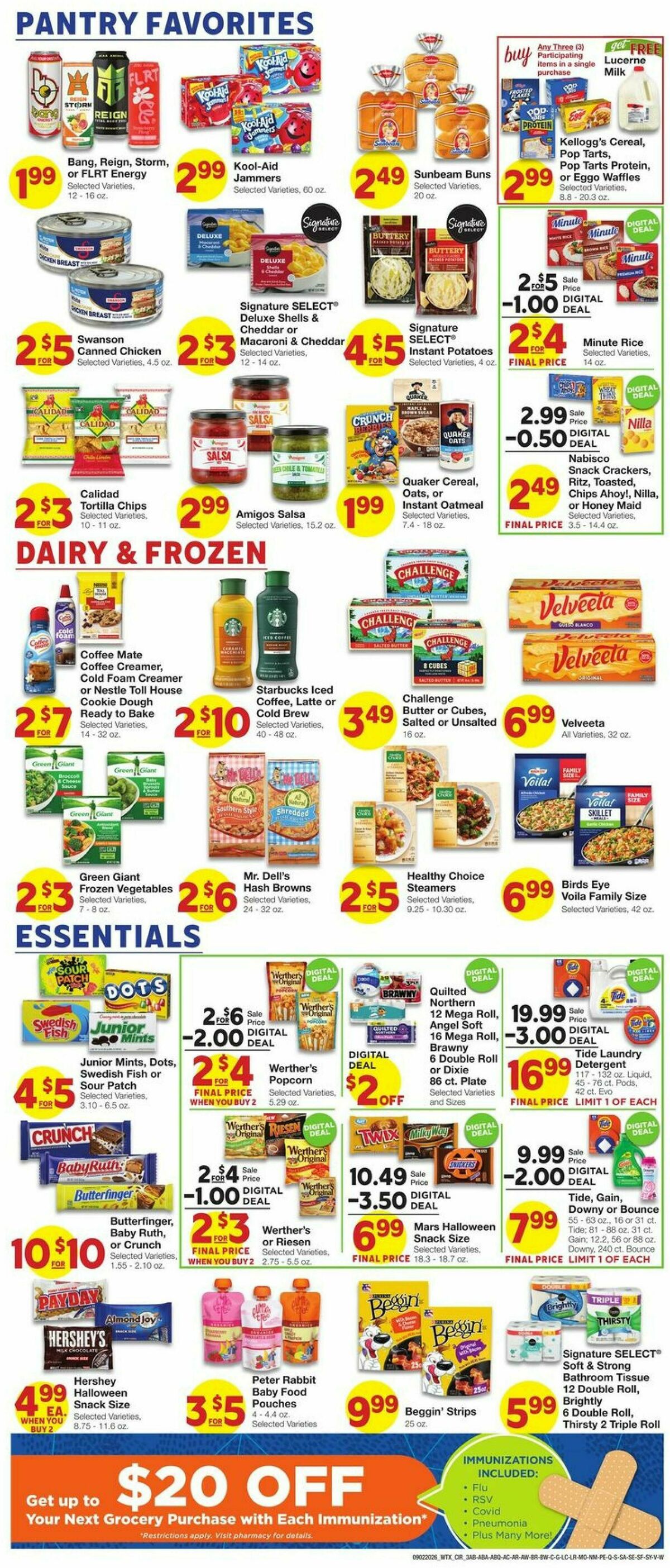 United Supermarkets Weekly Ad from September 2