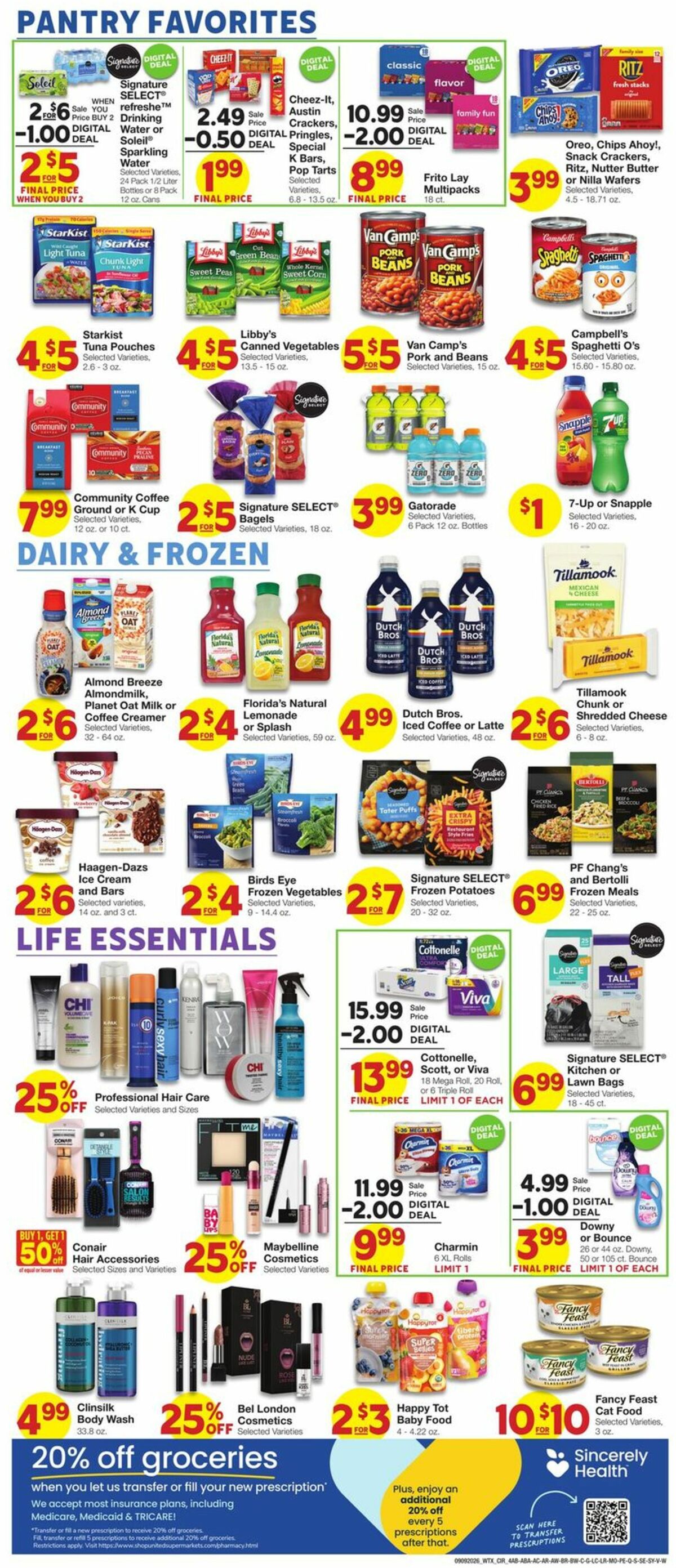 United Supermarkets Weekly Ad from September 9