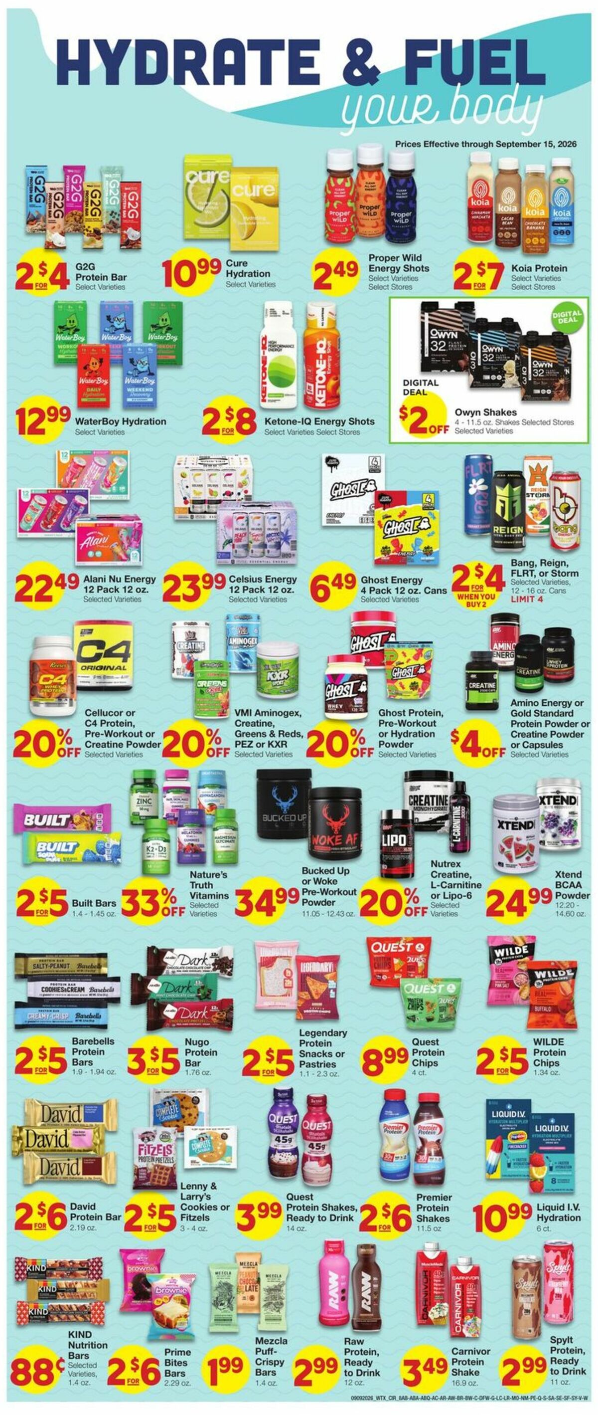 United Supermarkets Weekly Ad from September 9