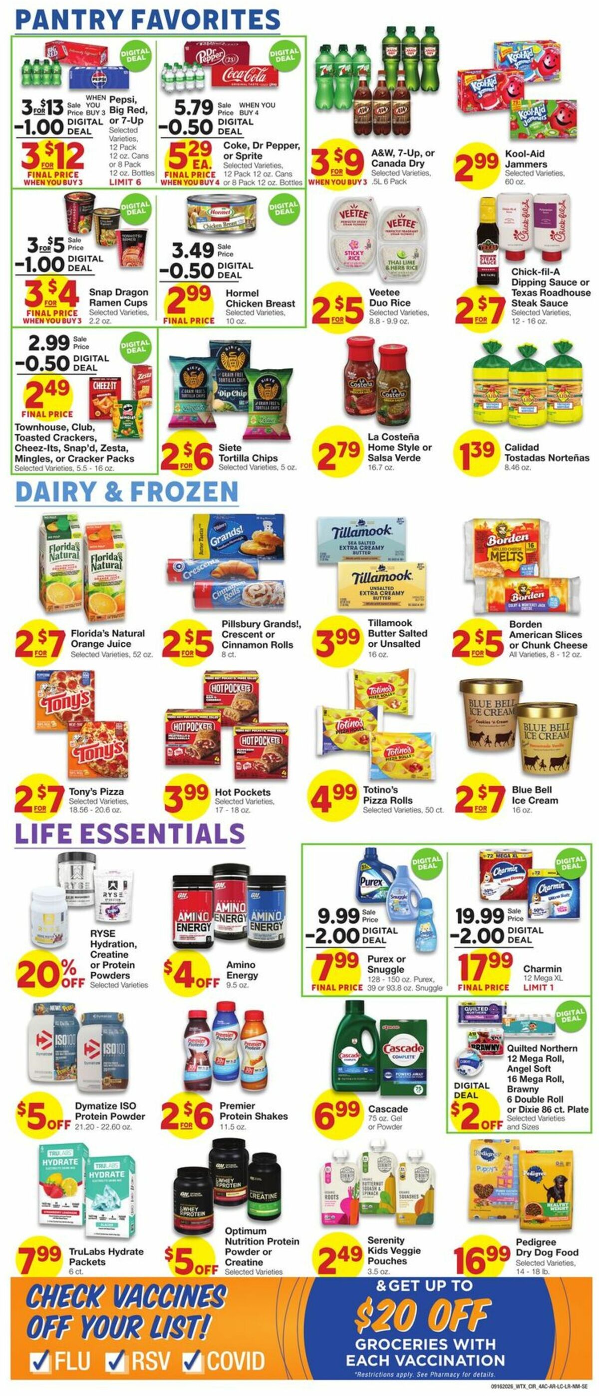 United Supermarkets Weekly Ad from September 16