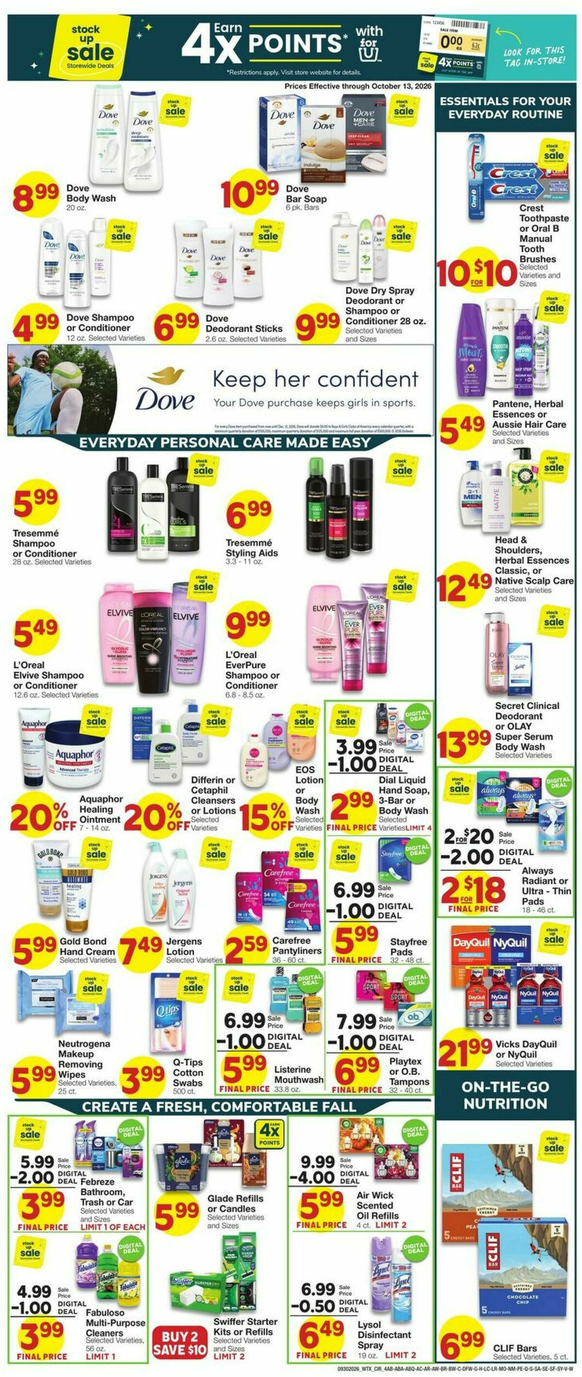 United Supermarkets Weekly Ad from September 30