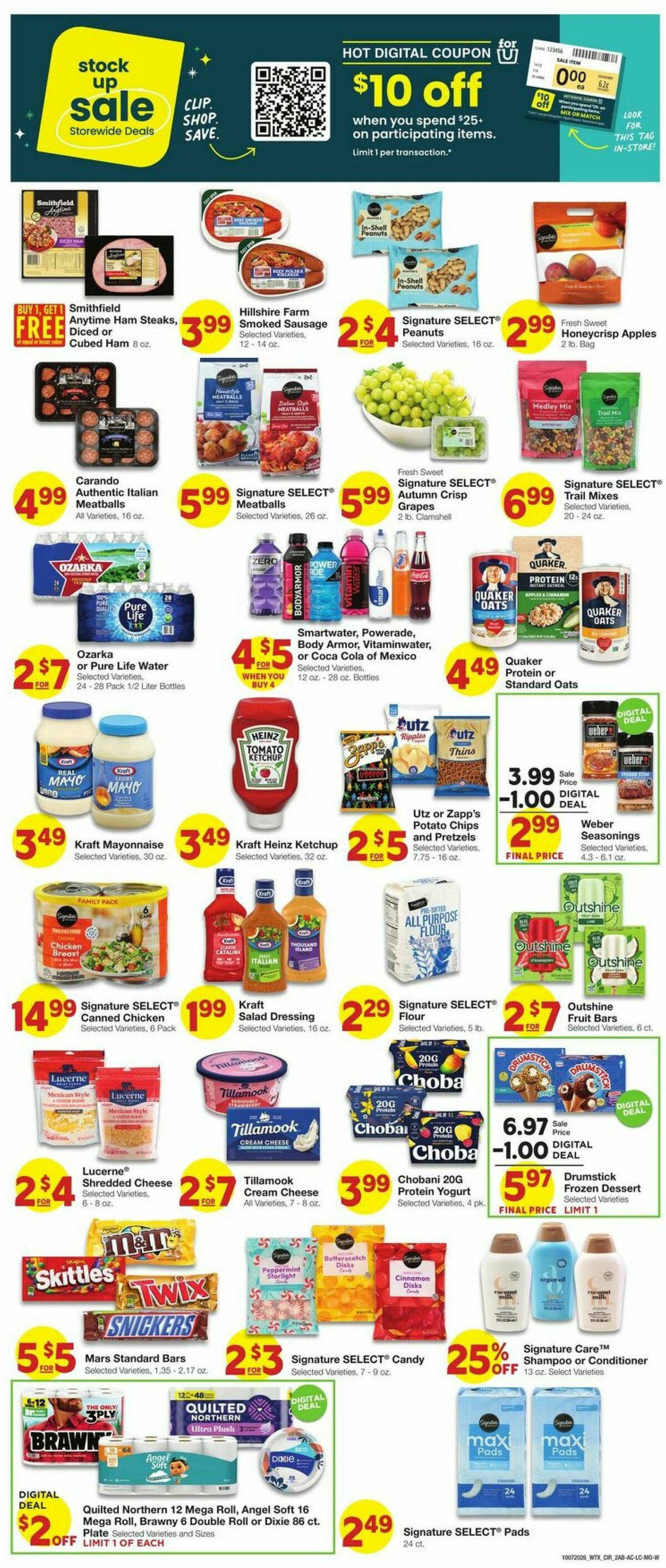 United Supermarkets Weekly Ad from October 7