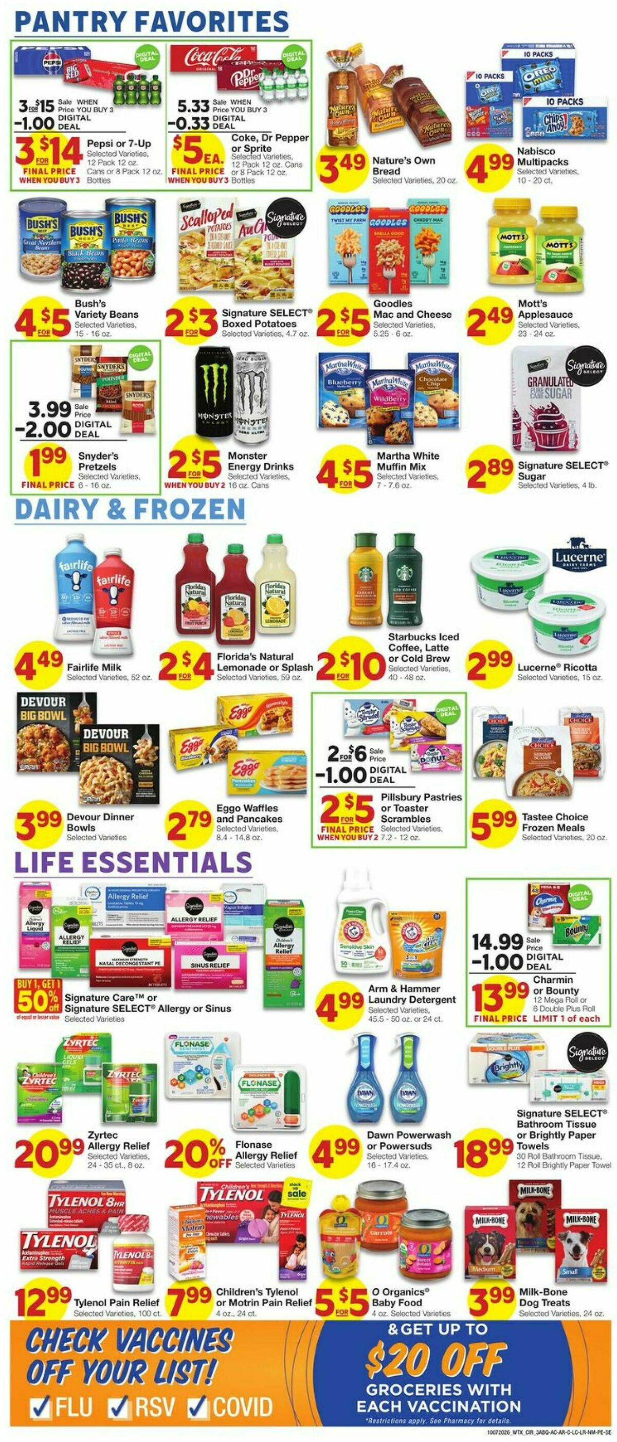 United Supermarkets Weekly Ad from October 7