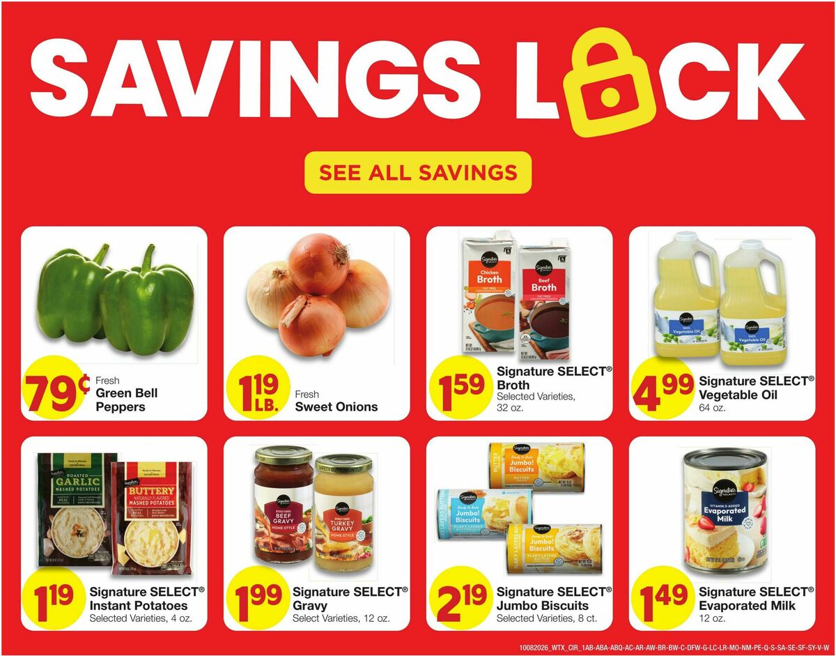 United Supermarkets Weekly Ad from October 7