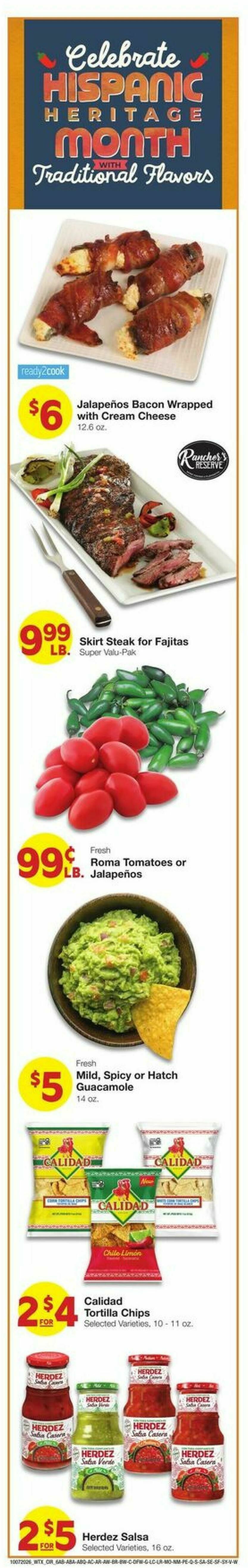 United Supermarkets Weekly Ad from October 7