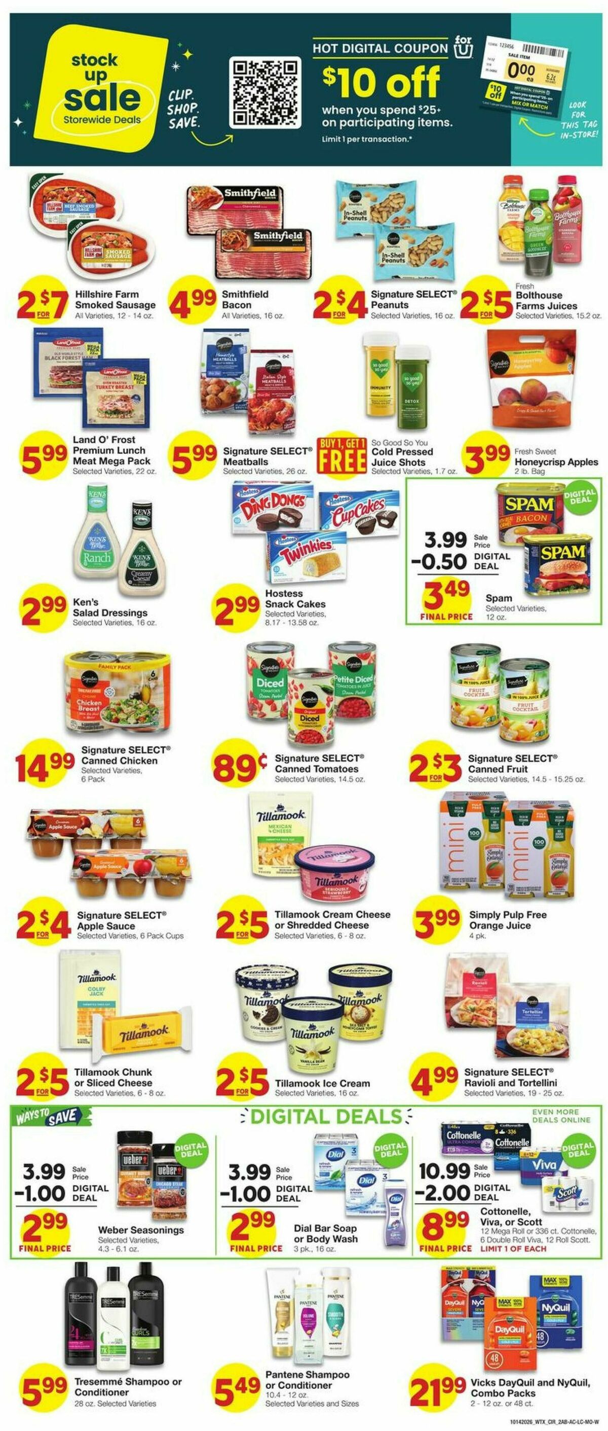 United Supermarkets Weekly Ad from October 14
