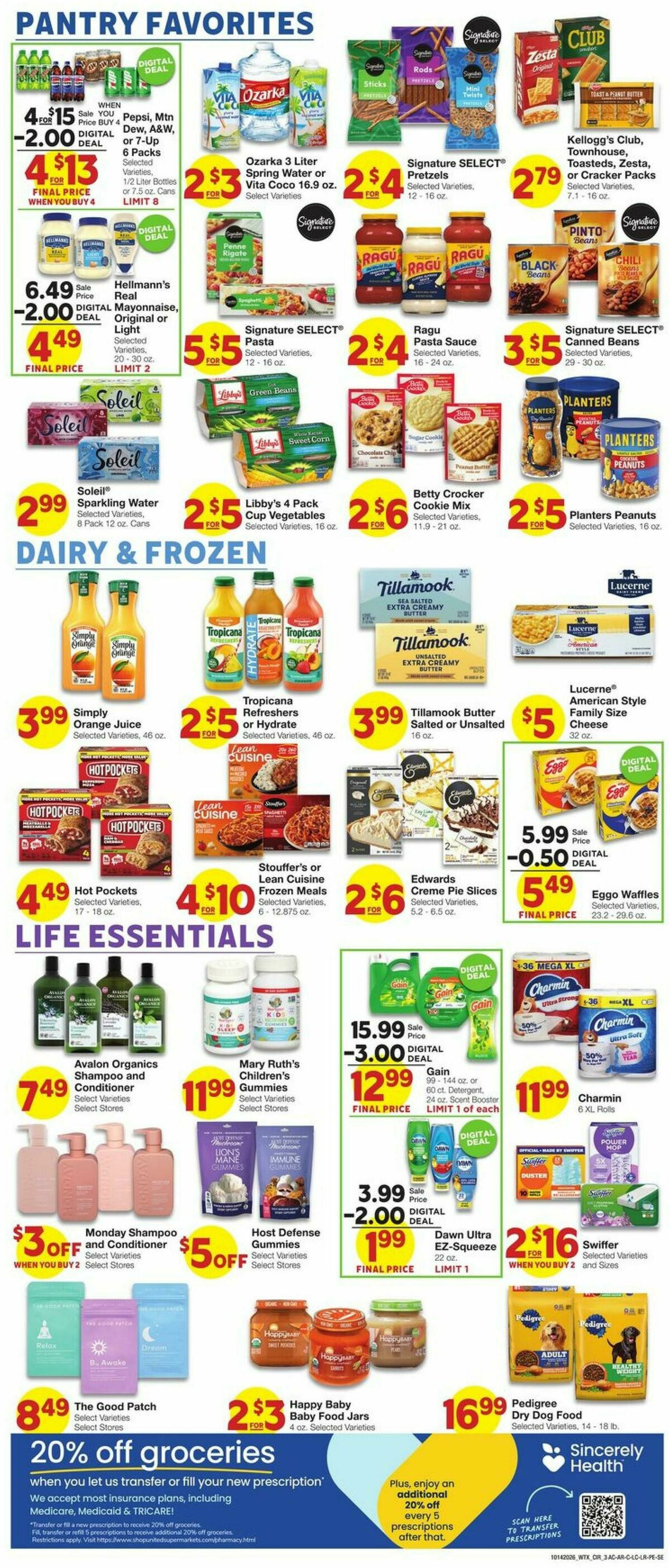 United Supermarkets Weekly Ad from October 14