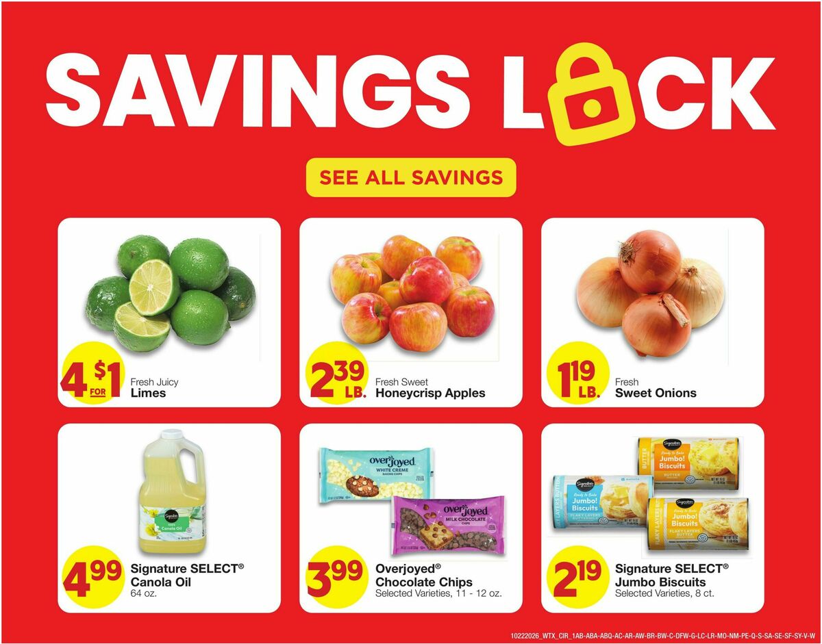 United Supermarkets Weekly Ad from October 21