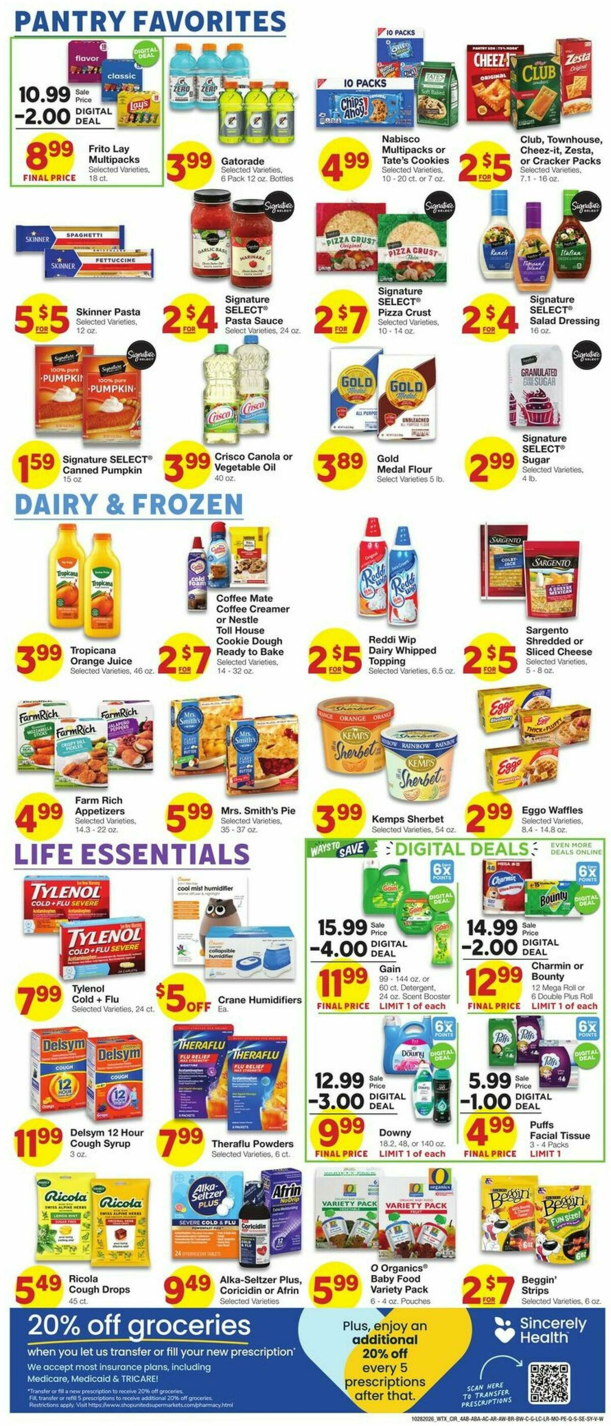 United Supermarkets Weekly Ad from October 28