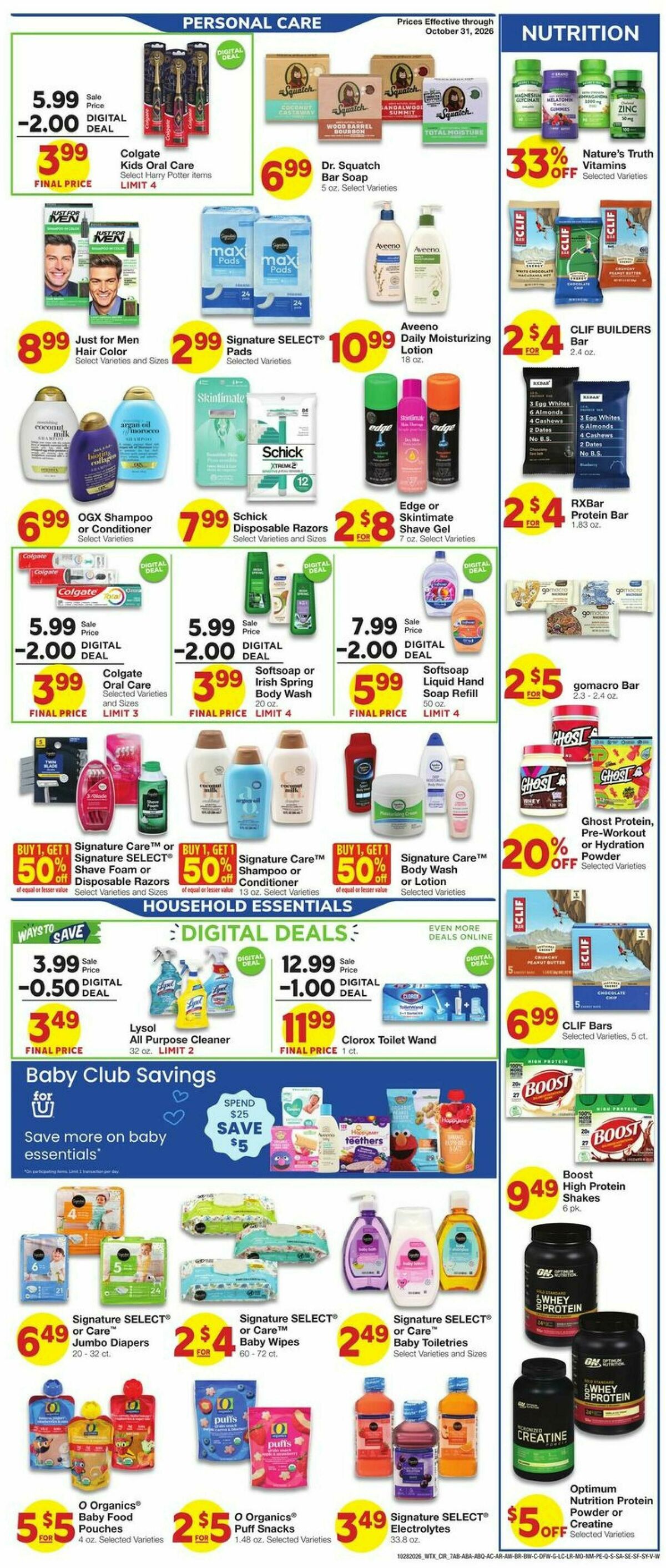 United Supermarkets Weekly Ad from October 28