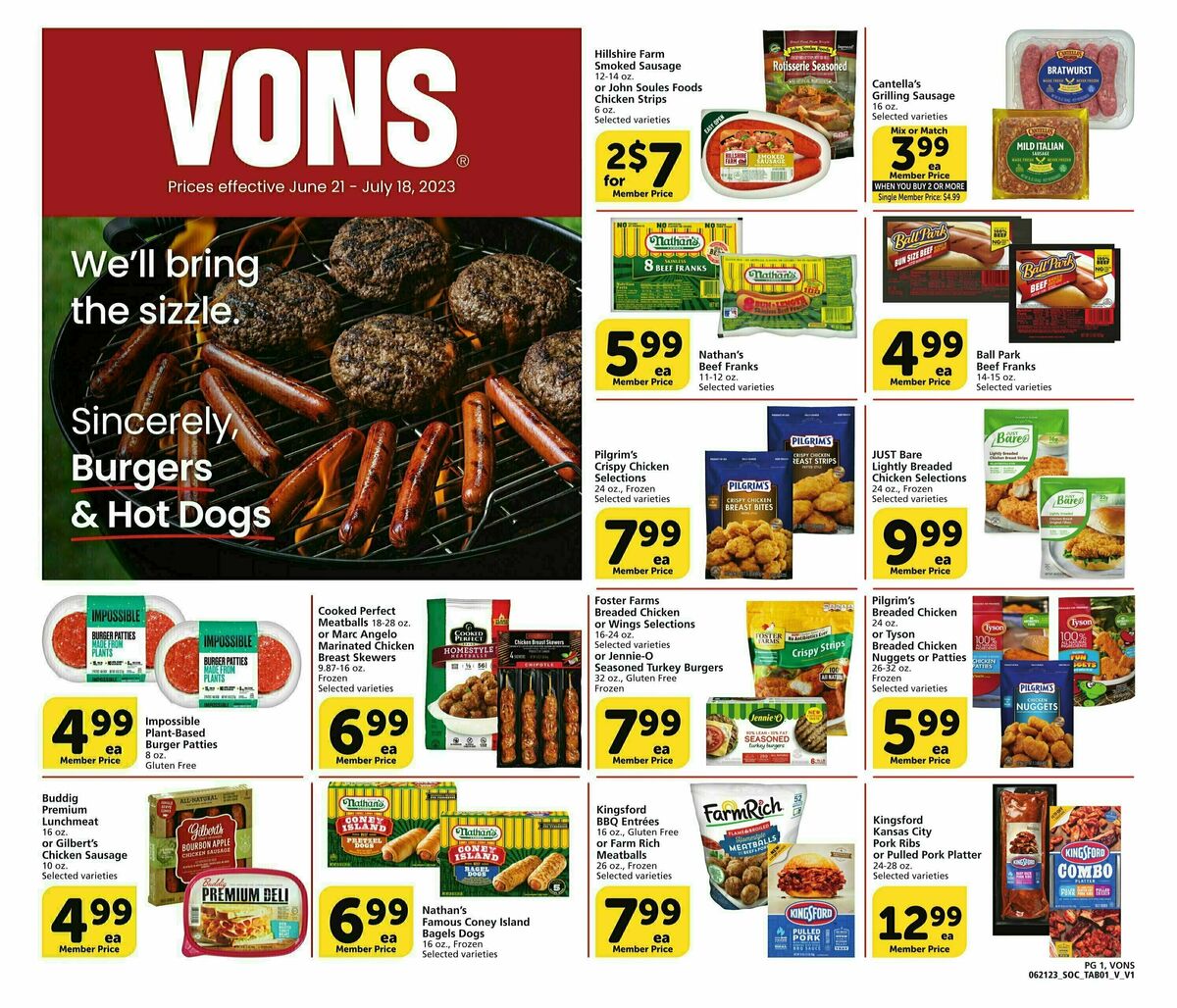 Vons Big Book of Savings Weekly Ad from June 21