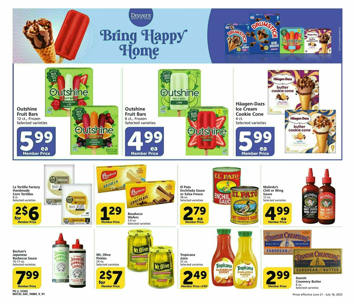 Vons Big Book of Savings Weekly Ad from June 21