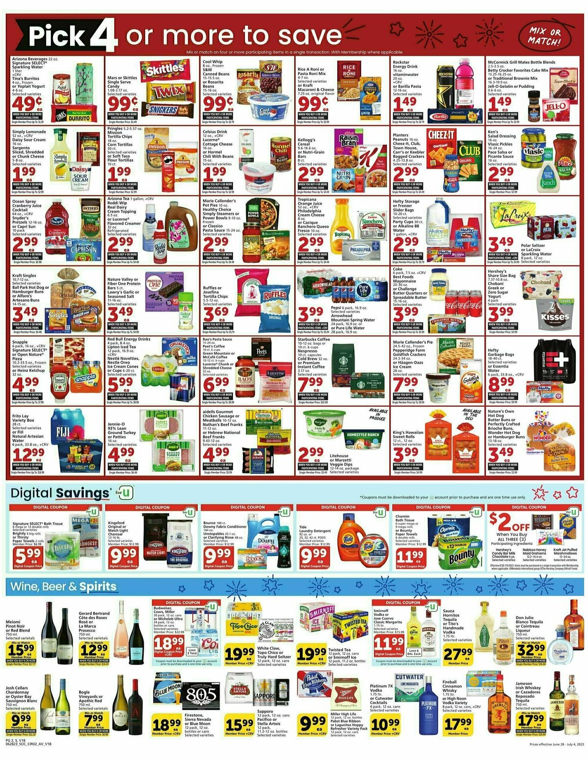 Vons Weekly Ad from June 28