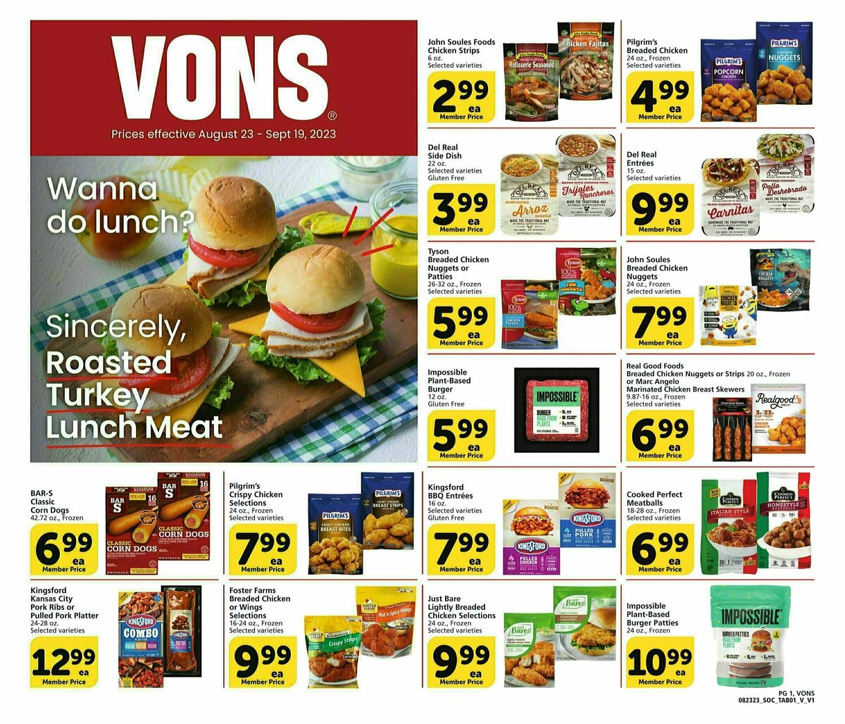 Vons Big Book of Savings Weekly Ad from August 23