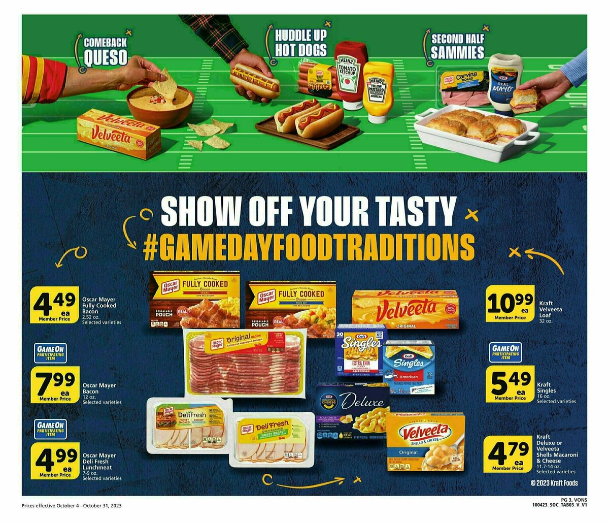 Vons Big Book of Savings Weekly Ad from October 4