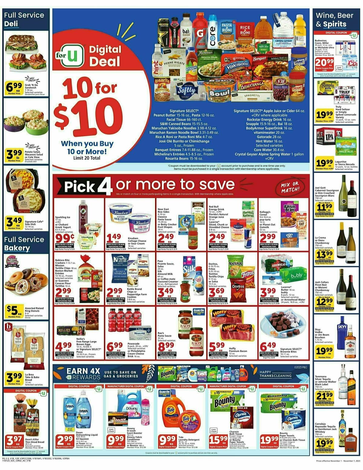 Vons Weekly Ad from November 1
