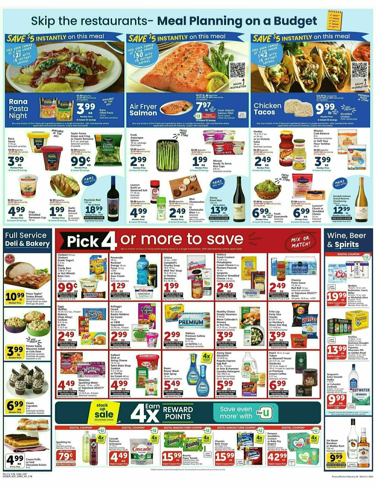 Vons Weekly Ad from February 28