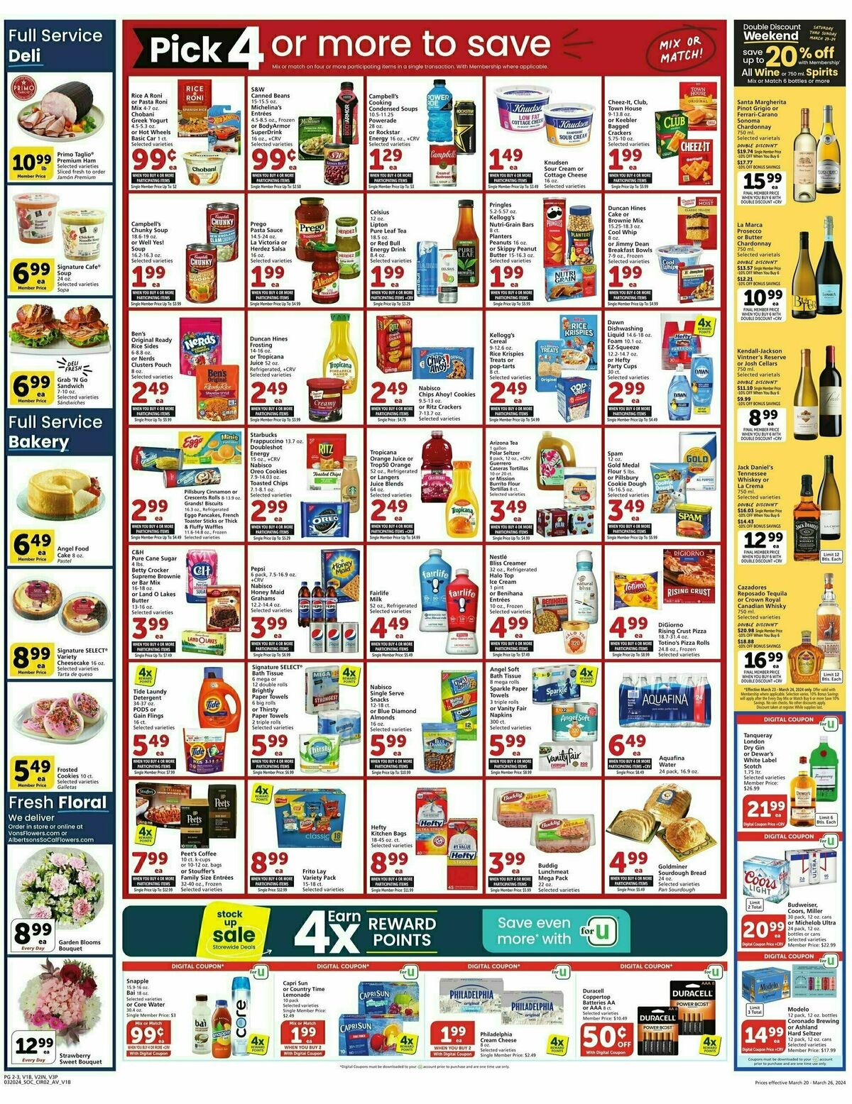 Vons Weekly Ad from March 20